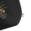 Skateboard-Wheels Patent Tote Large Black detail