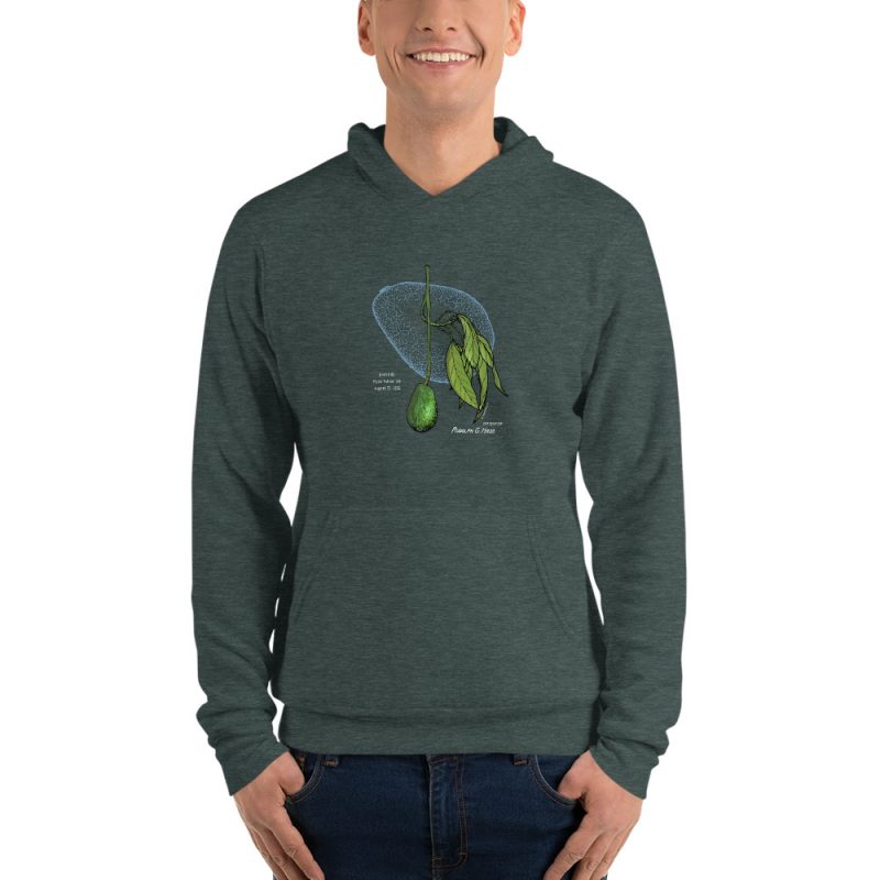 Avocado Patent Pullover Hoodie Heather Forest