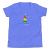 Hobie Cat Patent Youth T-Shirt (8-12 yrs) Heather Columbia Blue