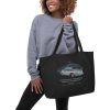 Porsche 356 Patent Tote Large Black in action