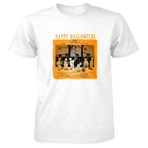 Halloween Patent T-Shirt WHITE Halloween Patent T-Shirt WHITE