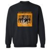 Halloween Patent Crewneck Sweatshirt BLACK