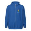 Hobie Cat Patent Unisex Zip Hoodie ROYAL (front)