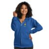 Hobie Cat Patent Unisex Zip Hoodie ROYAL (front)