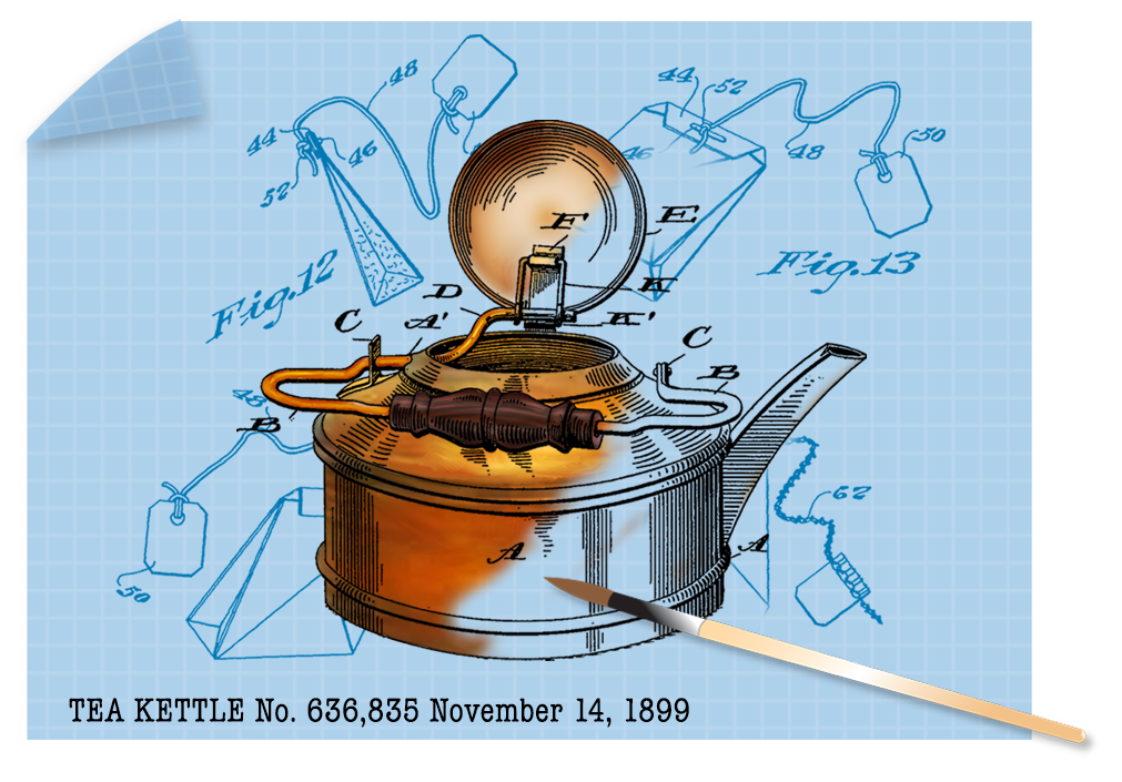 Tea Kettle patent artwork