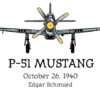 P-51 Mustang Pockeet Print on LIGHTS